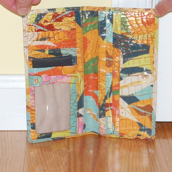 NWT - Brahmin Ady Wallet Retro Jungle Melbourne - Picture 4 of 4